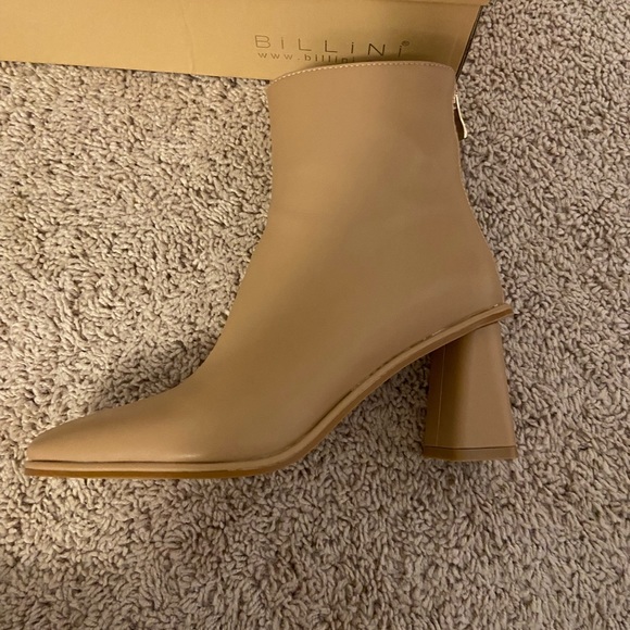 Camel Square Toe Ankle Boots size 7 - Picture 6 of 6